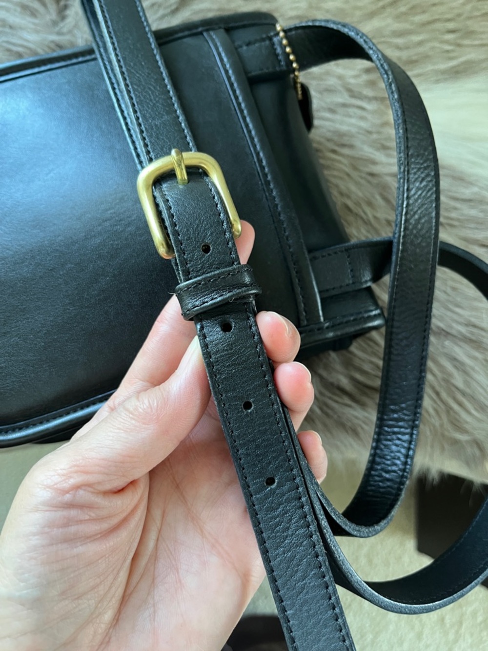 Vintage Coach Sidepack 9978 - Picture 5 of 12